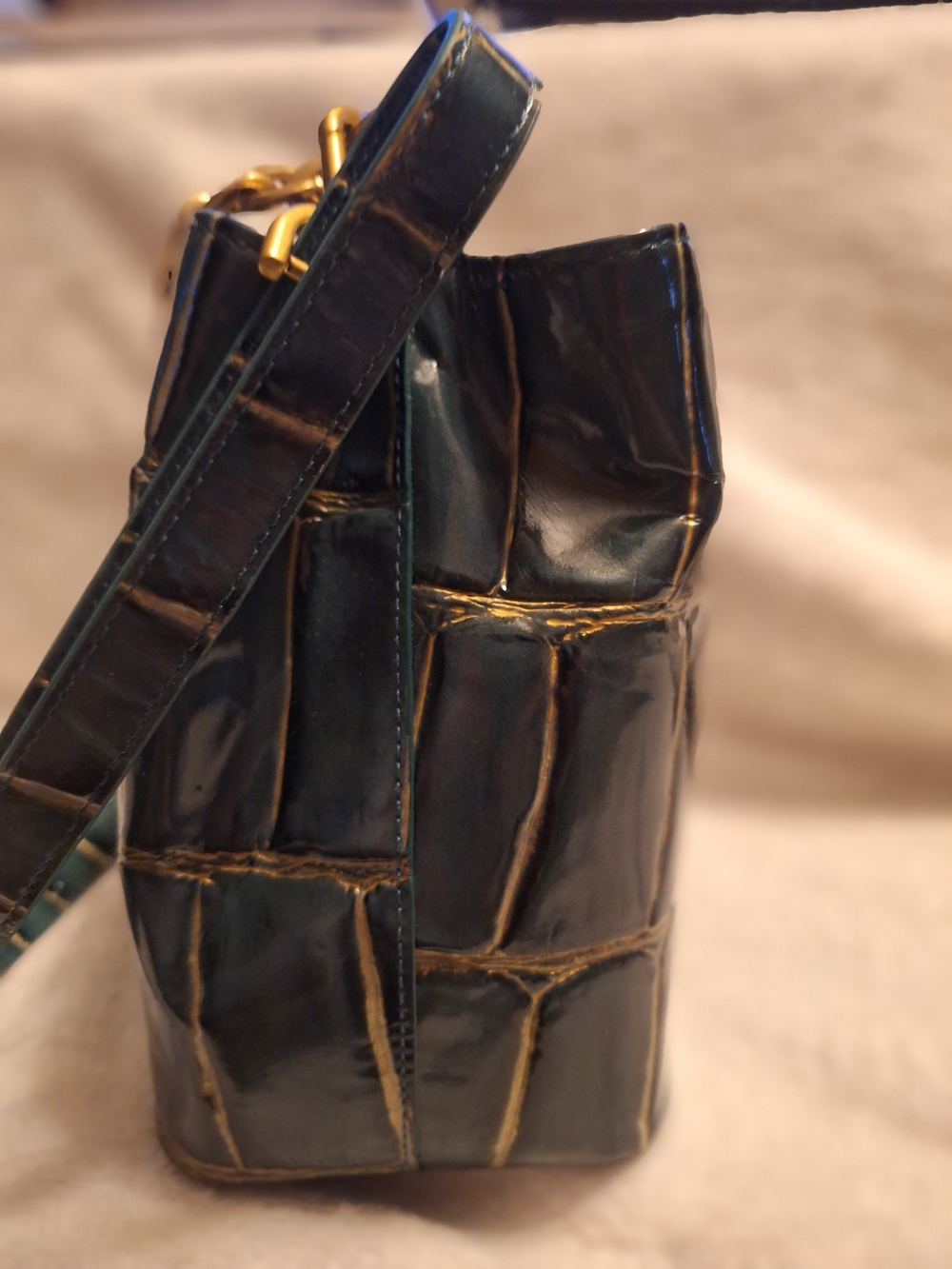 Brahmin Mod Mini Amelia In Mystic Green Nerina Crossbody - Picture 4 of 9